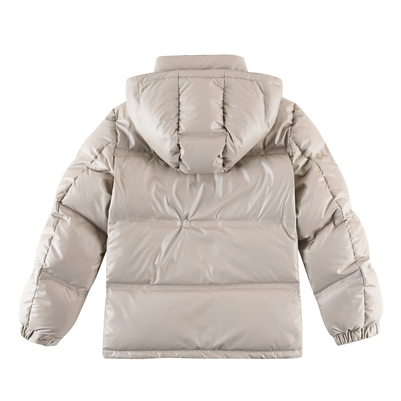 Prada Classic Zipper Hooded Down Jacket