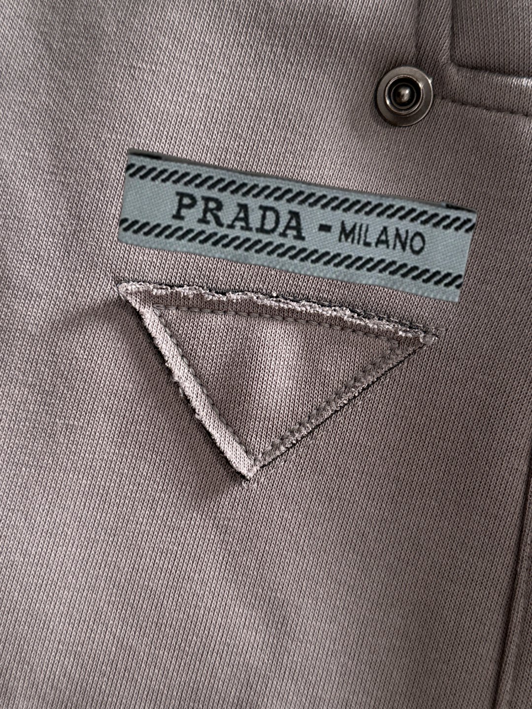 Prada 2025 Winter New Elastic Waist Casual Pants