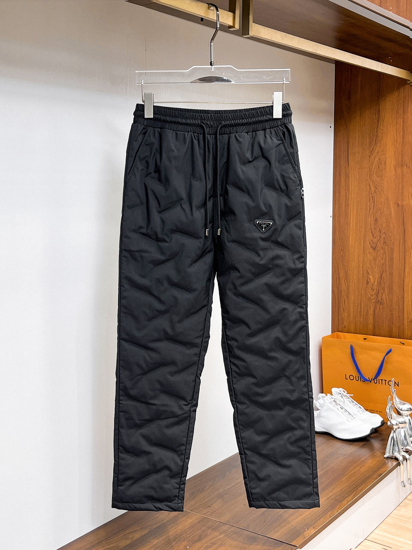  Prada 2025 Fall/Winter  Thickened Insulated Down Pants