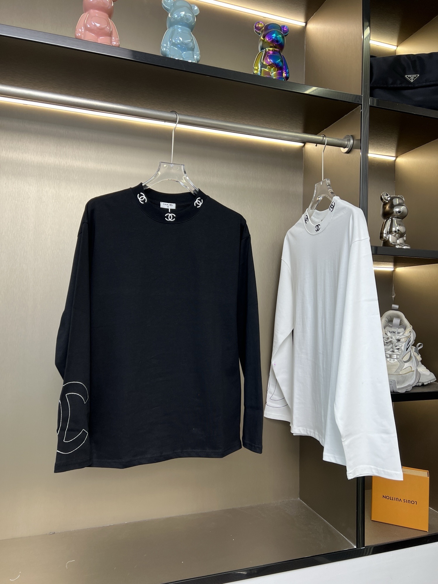 Chrome Hearts Fall/Winter Straight-Sleeve Oversized Embroidered Shirt