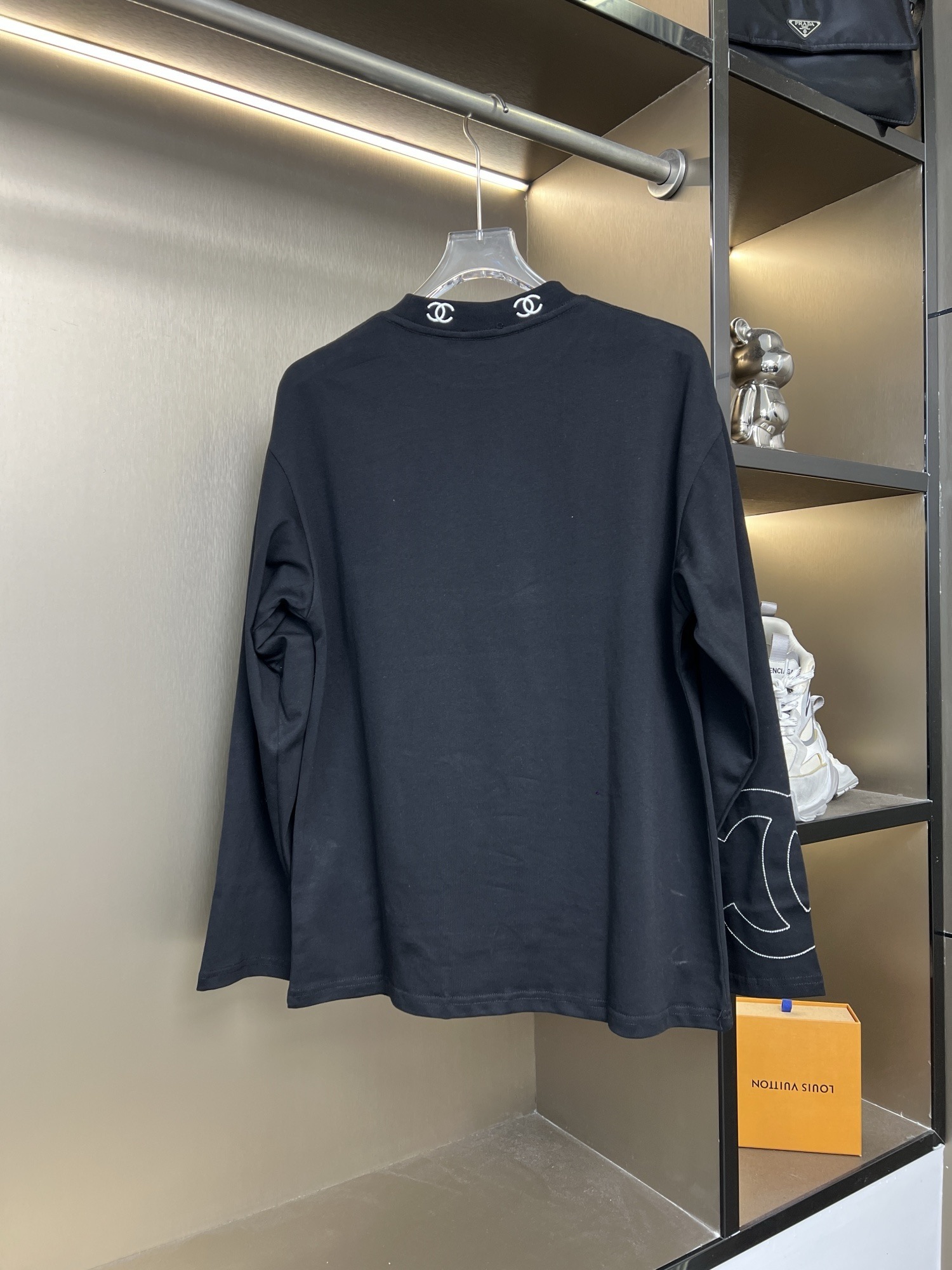 Chrome Hearts Fall/Winter Straight-Sleeve Oversized Embroidered Shirt