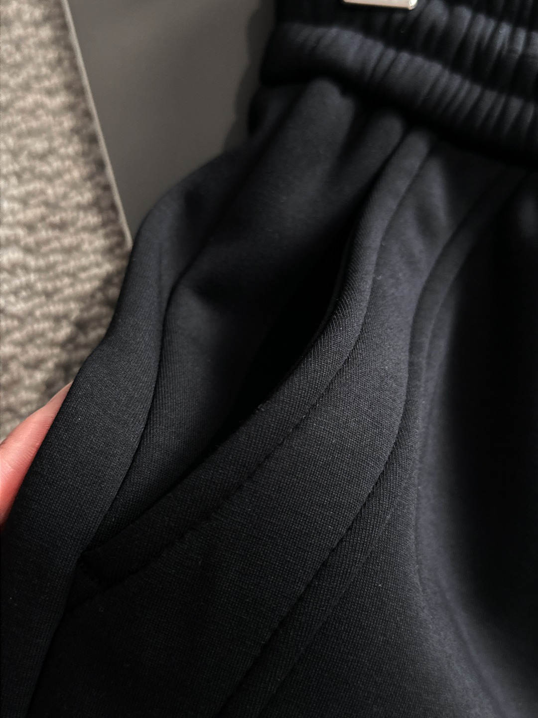 Fendi 2025 Winter New Arrival Elastic Waist Casual Pants