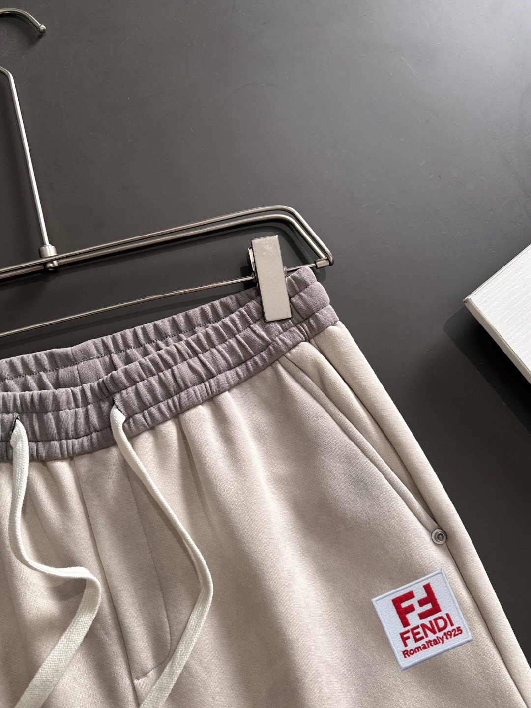 Fendi 2025 Winter New Arrival Elastic Waist Casual Pants