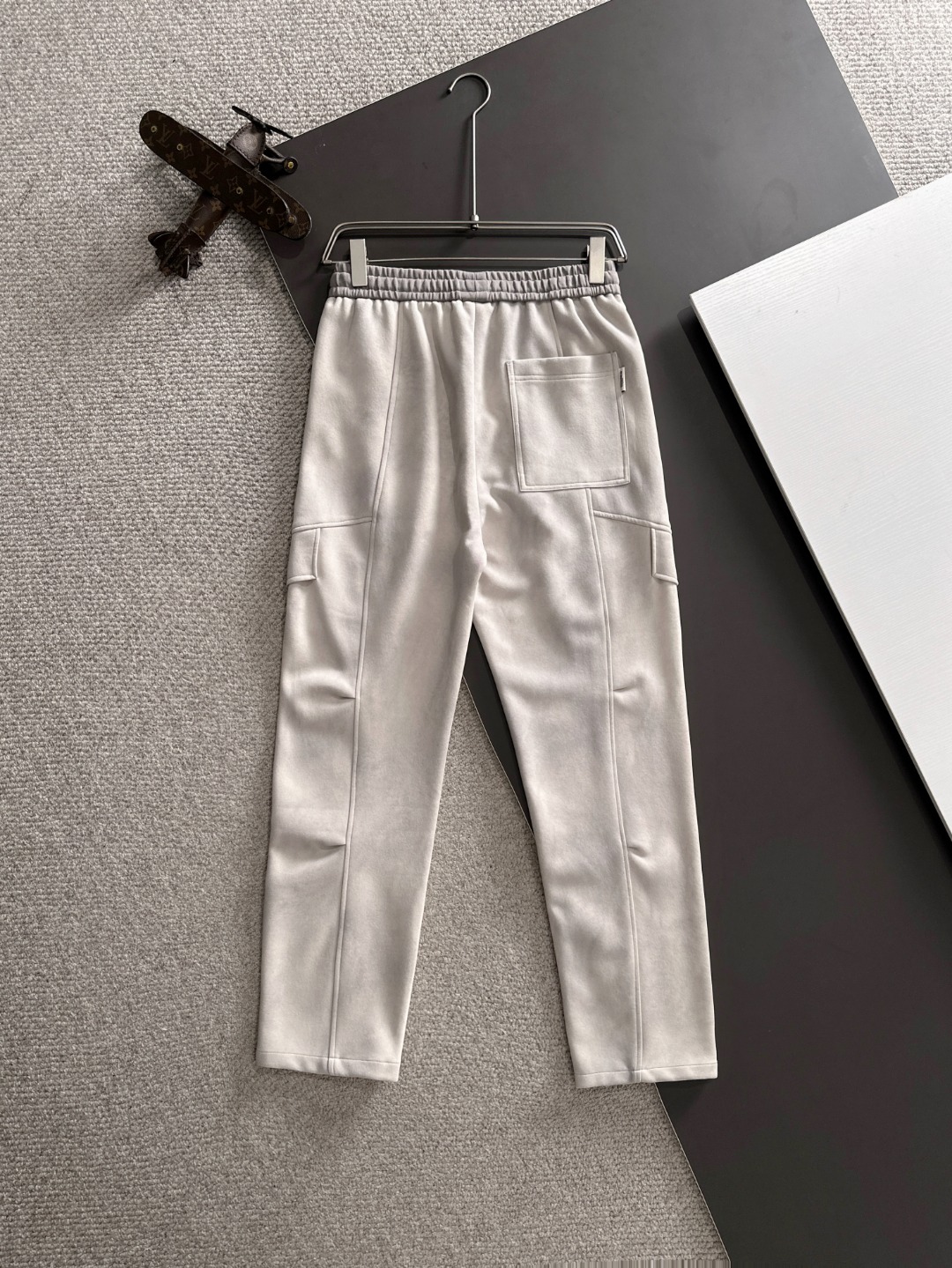 Fendi 2025 Winter New Arrival Elastic Waist Casual Pants