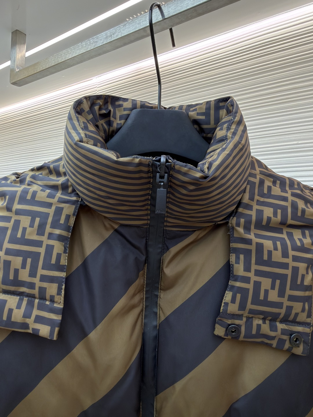 Fendi Reversible Hooded Down Jacket