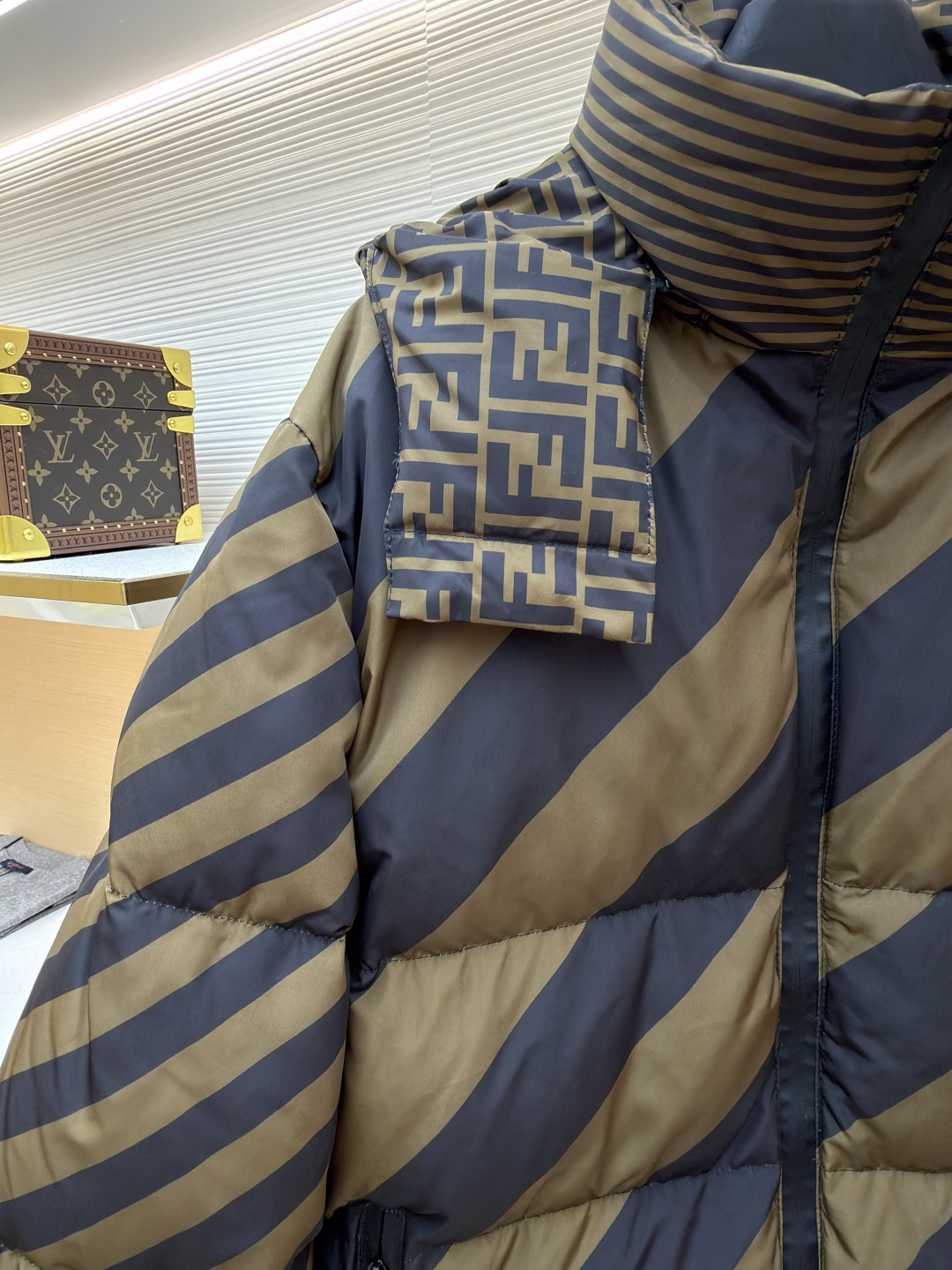 Fendi Reversible Hooded Down Jacket