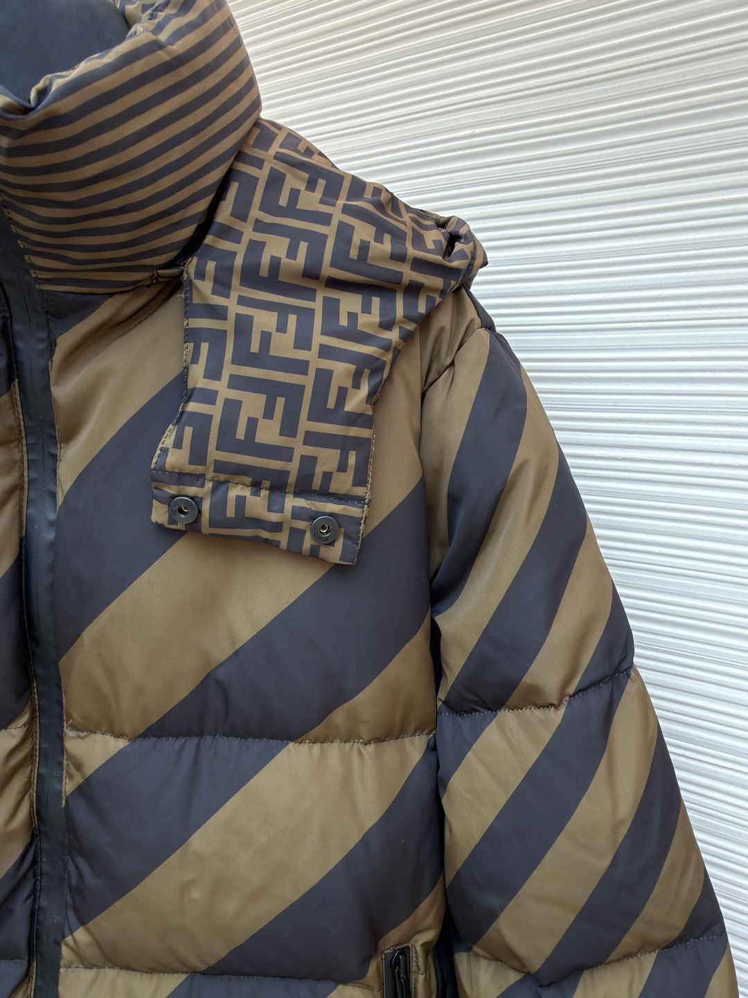 Fendi Reversible Hooded Down Jacket
