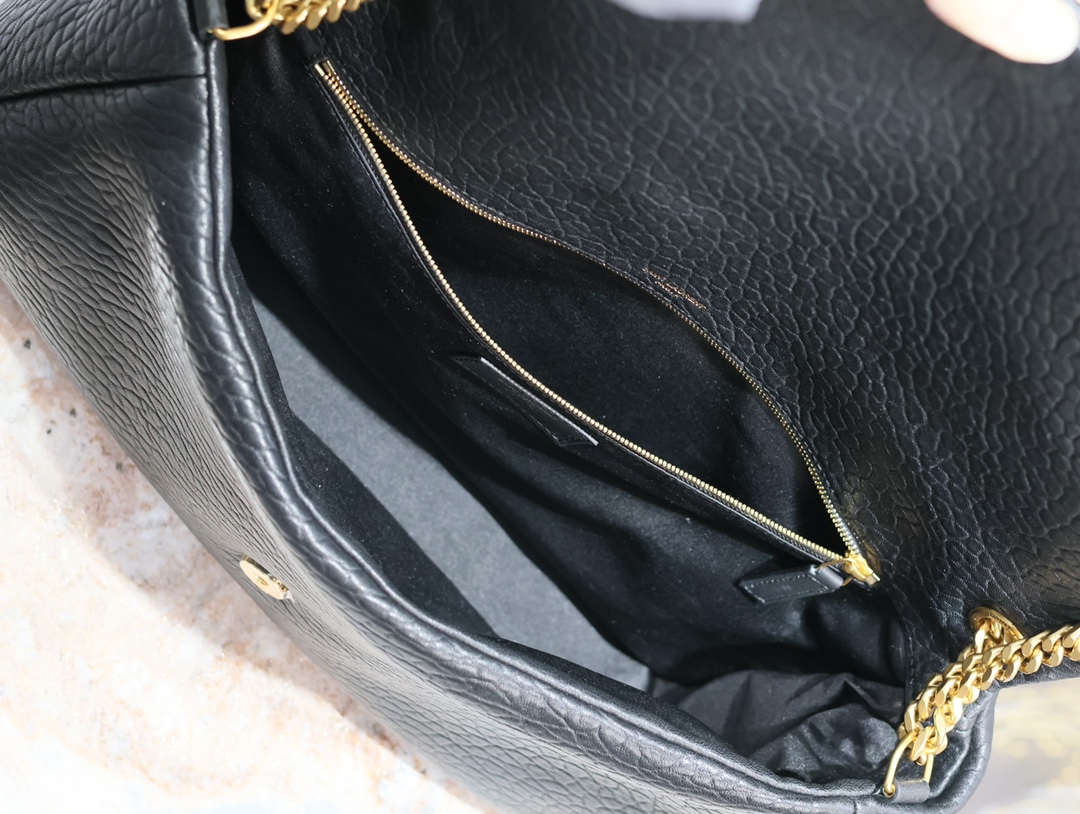YSL CALYPSO Elephant Print Lambskin Chain Bag Dimensions: 28×22×12cm Model: 777399