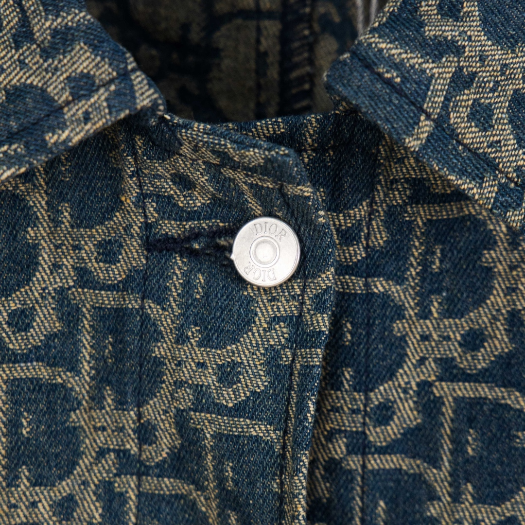 Dior Classic Vintage Washed Denim Jacket