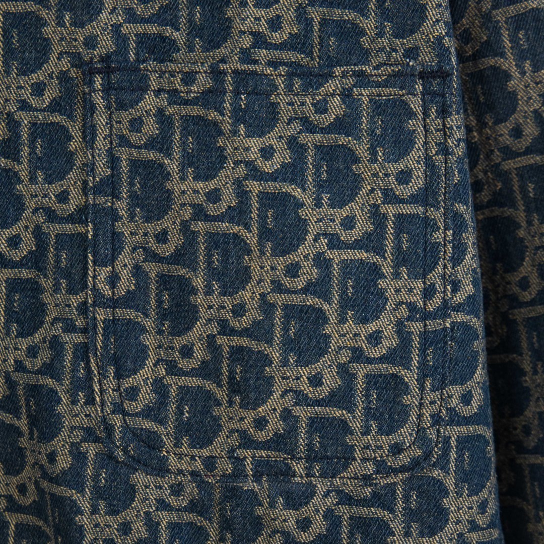 Dior Classic Vintage Washed Denim Jacket