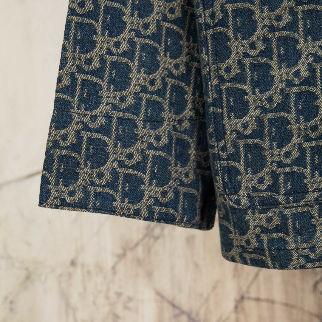 Dior Classic Vintage Washed Denim Jacket