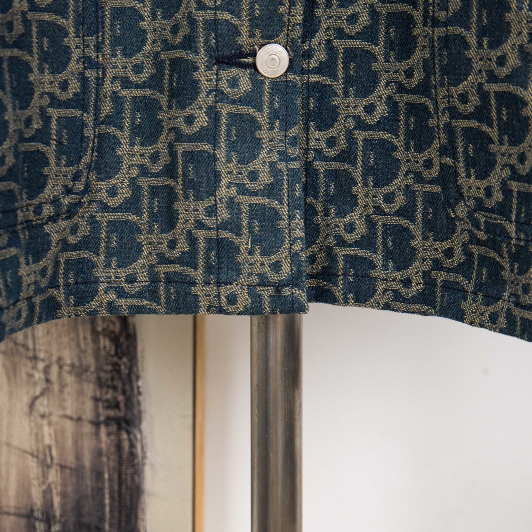 Dior Classic Vintage Washed Denim Jacket