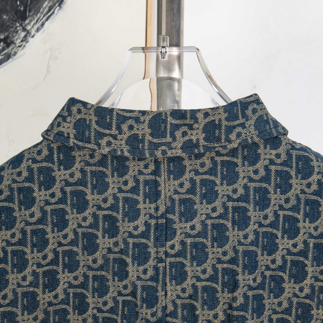 Dior Classic Vintage Washed Denim Jacket