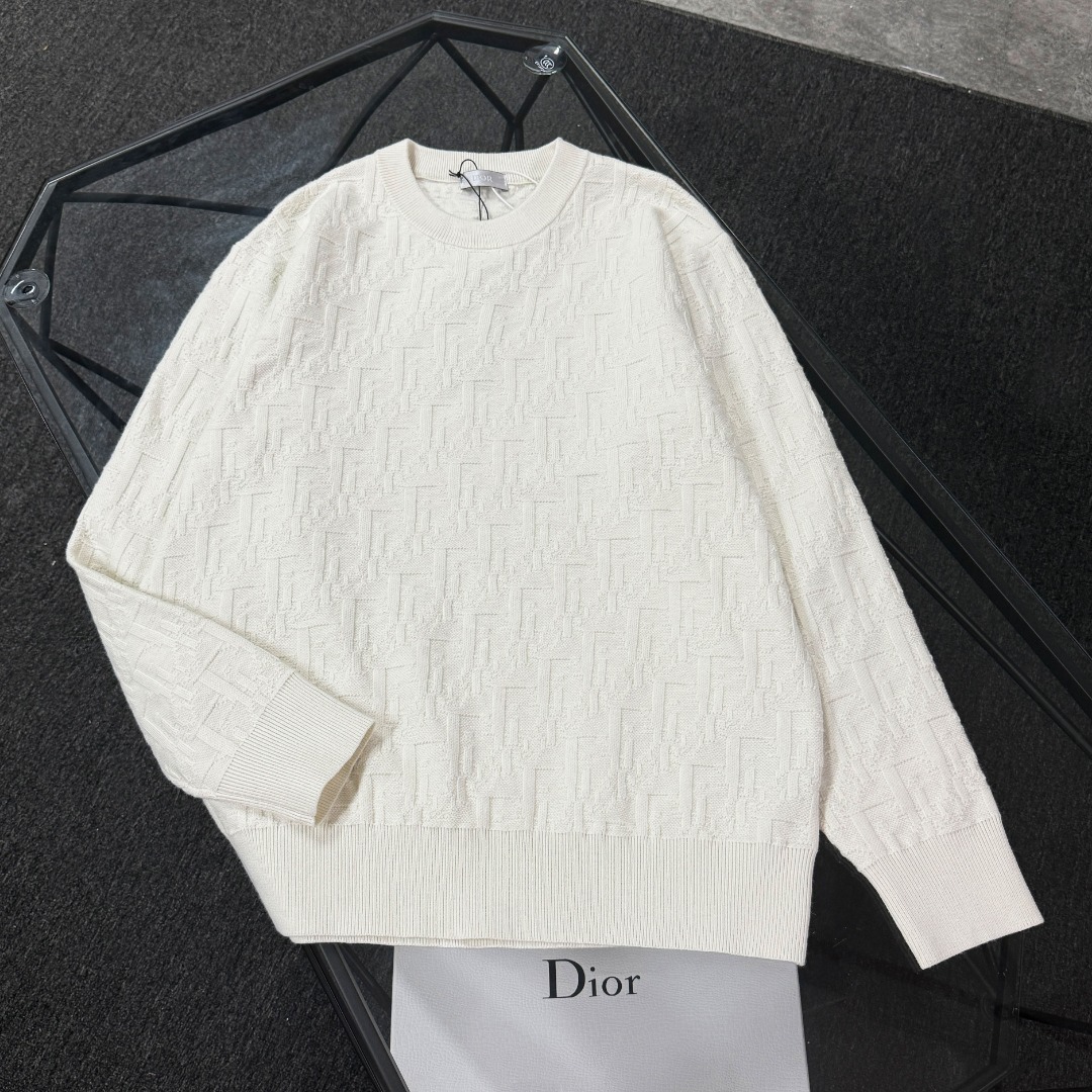 Dior 2026 Wool Knit Cardigan Jacket