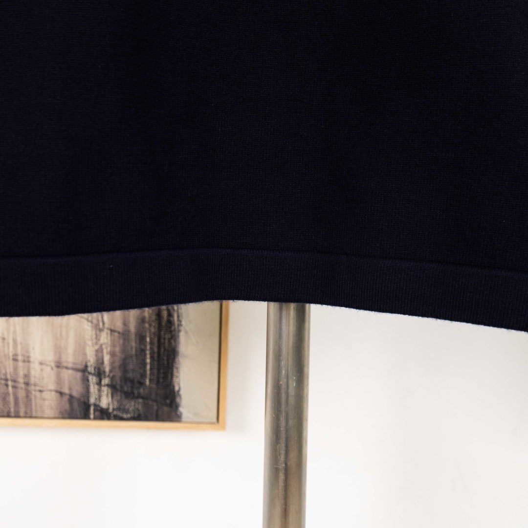 Dior Vintage Floral Ribbon Knit Sweater