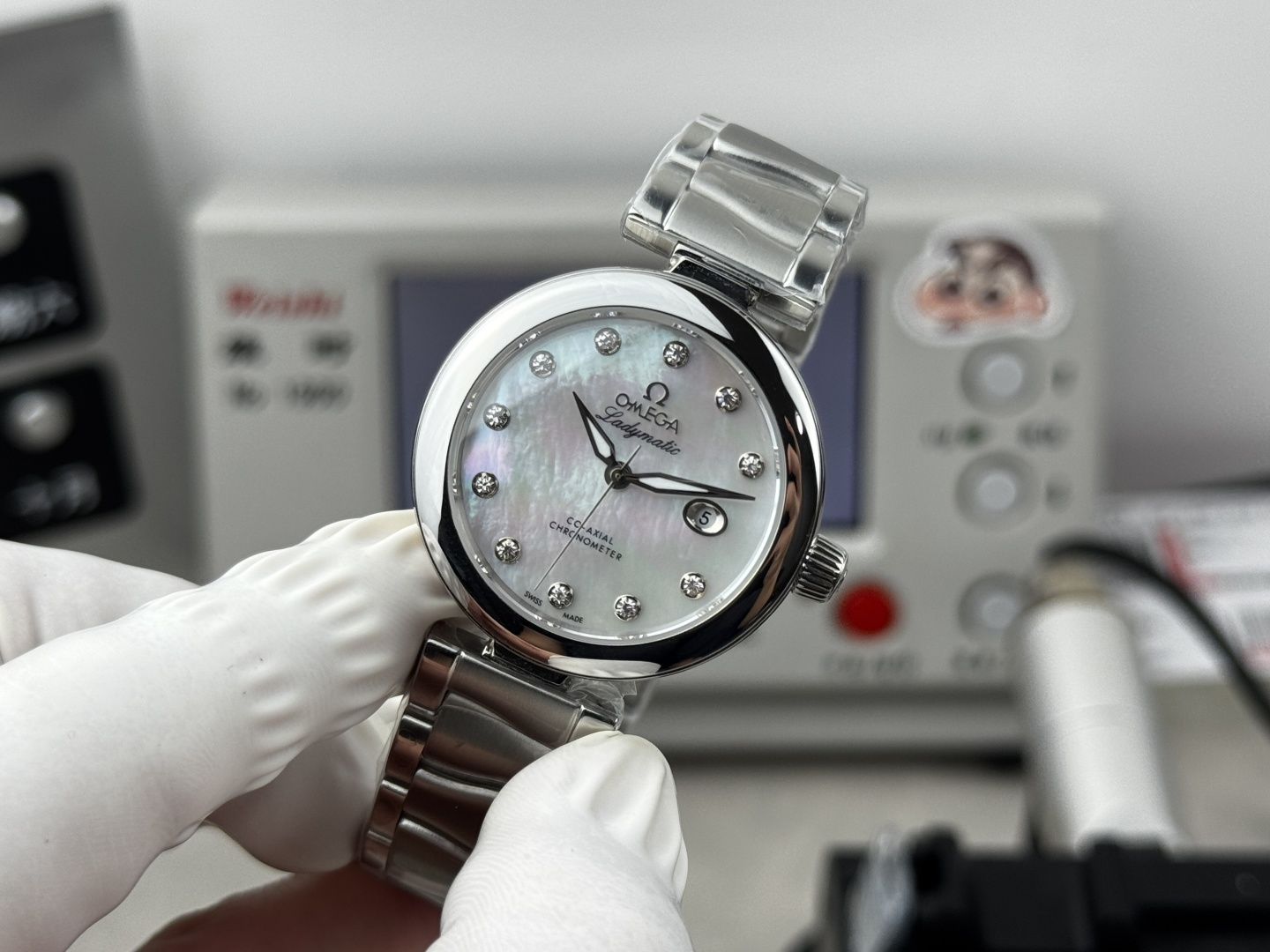 Omega De Ville Ladymade Bird's Nest Watch