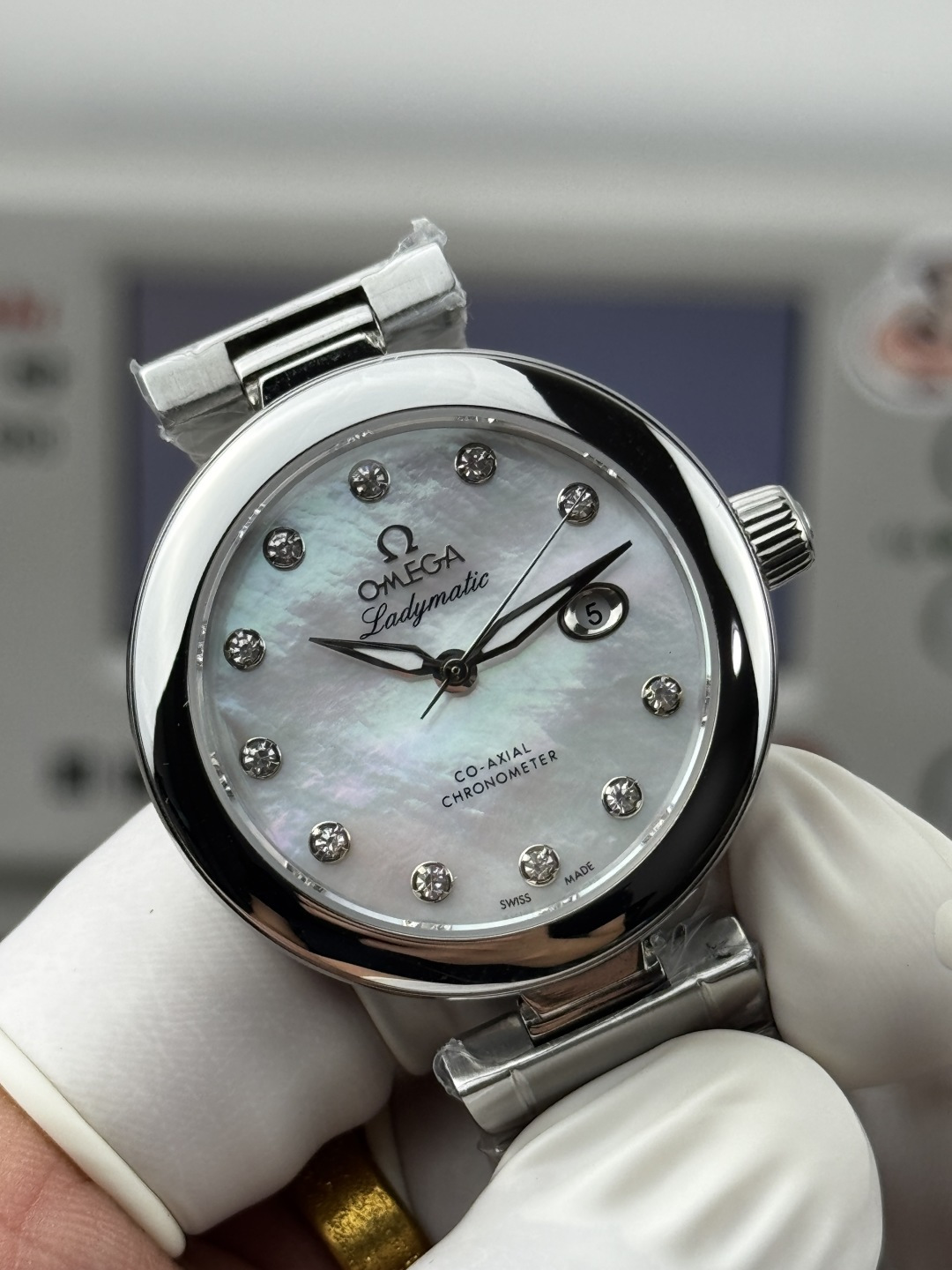 Omega De Ville Ladymade Bird's Nest Watch