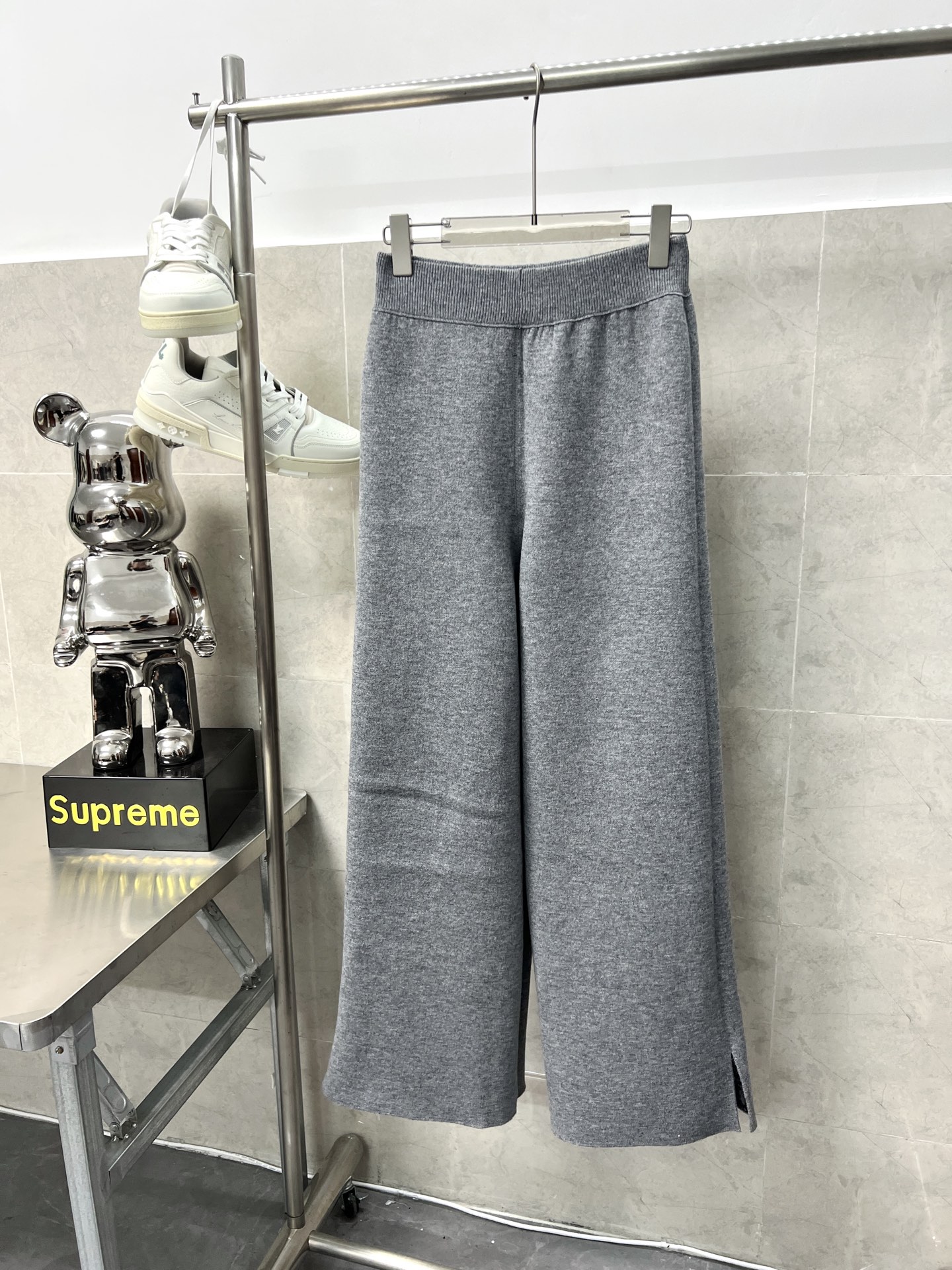 Dior Classic Monogram Reversible Jacquard Knit Pants