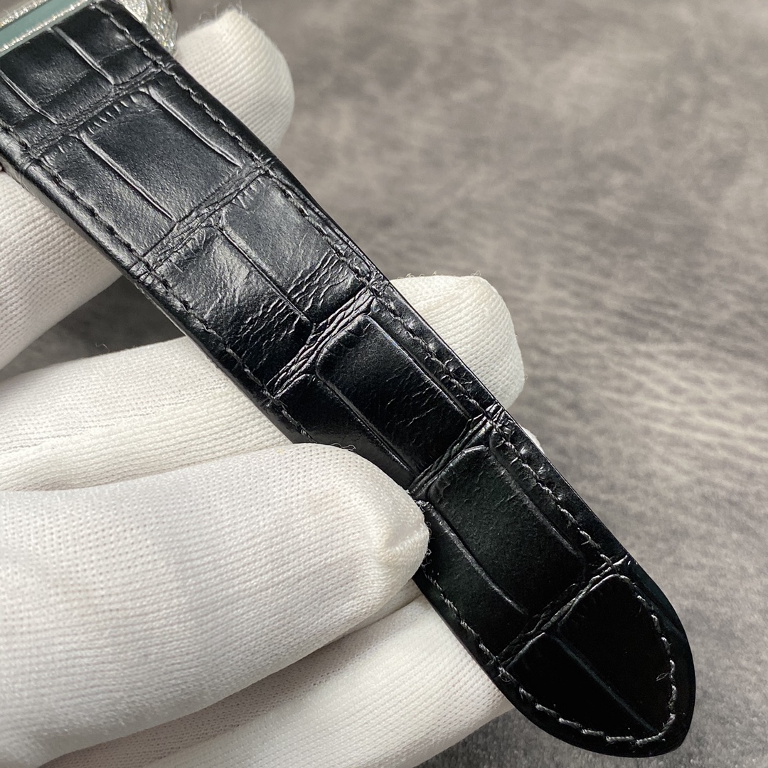 Cartier Santos de Cartier WM505914 45mm Rose Gold & Diamond Bezel Tri-Face Customizable Dial