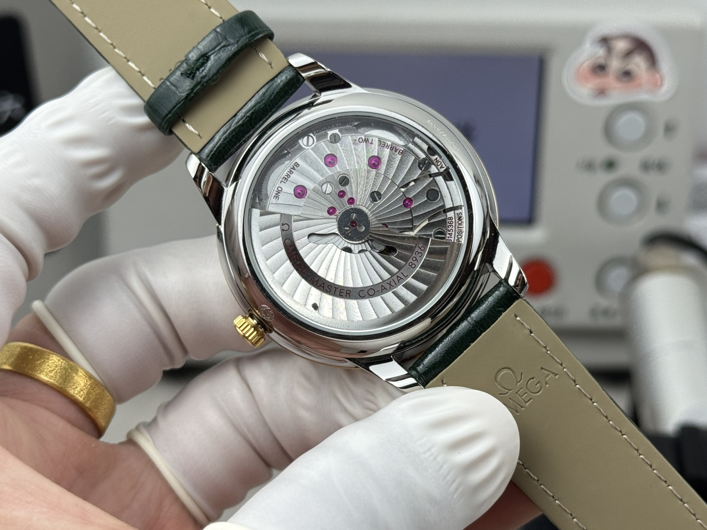 Omega De Ville 434.23.42.22.02.001 (four hands)