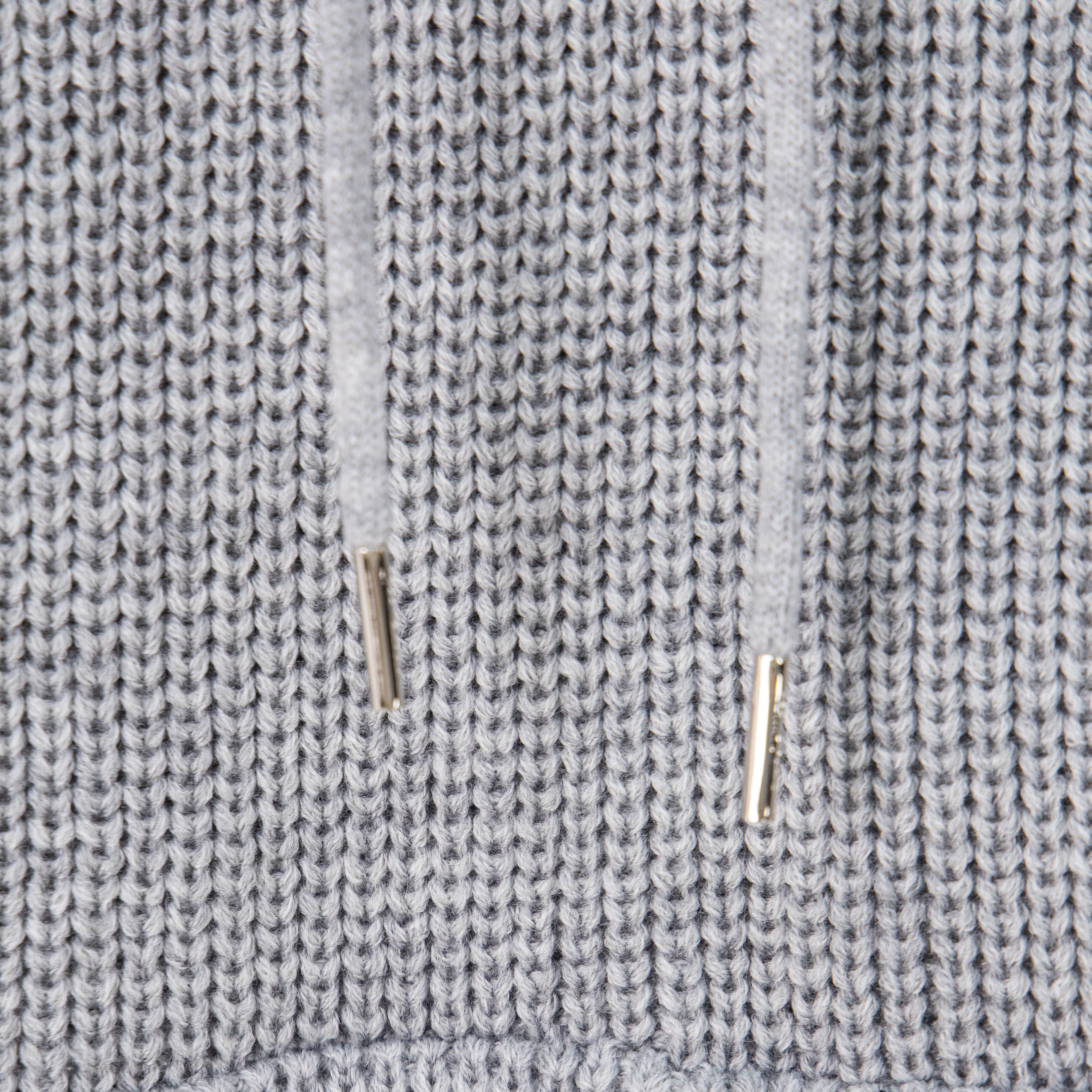 CELINE Embroidered Logo Knit Hoodie