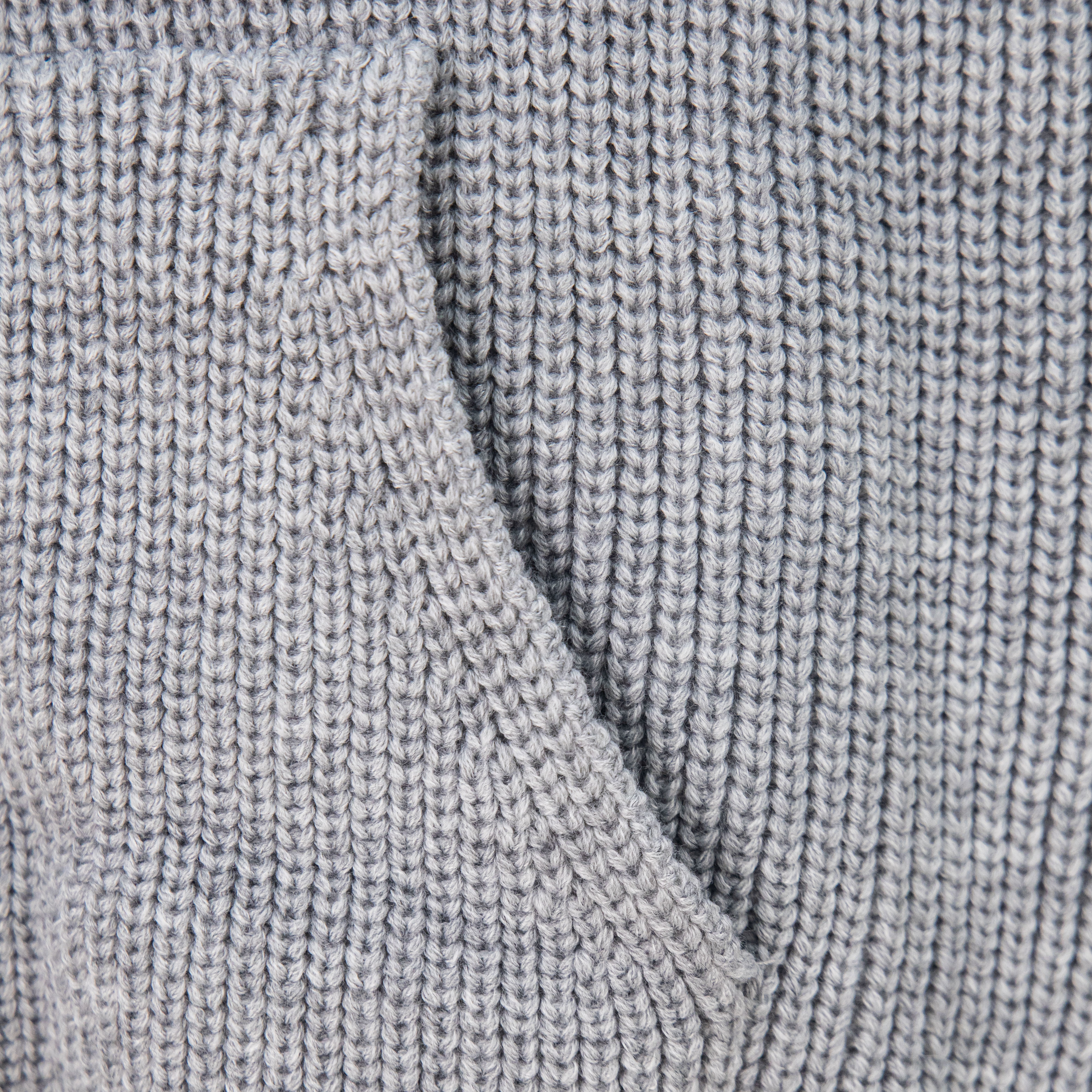 CELINE Embroidered Logo Knit Hoodie