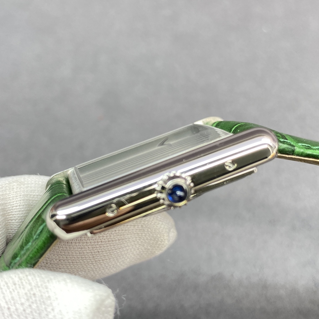 Cartier Tank Must Large Model WSTA0041 - Green Dial