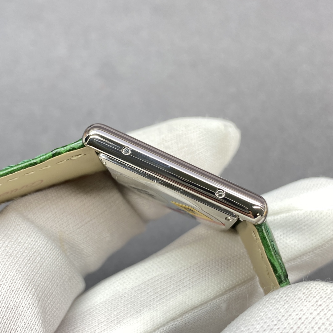Cartier Tank Must Large Model WSTA0041 - Green Dial