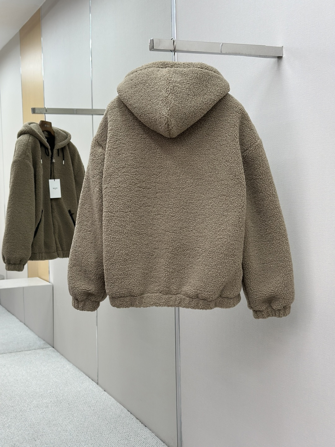 CELINE Patchwork Suede Cotton Jacket