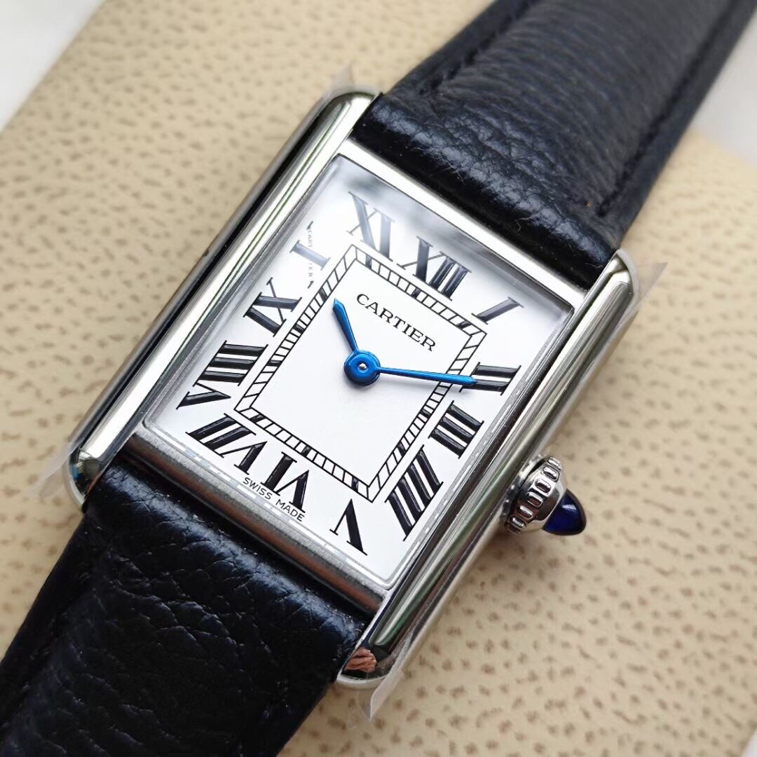 Cartier Tank Louis Cartier - Yellow/White/Rose Gold Case