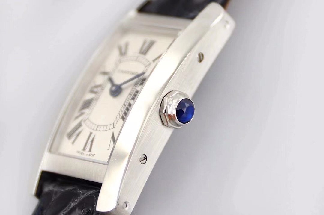Cartier Tank Américaine WSTA0016 - 35.8x19mm - Steel Quartz - Slender & Elegant