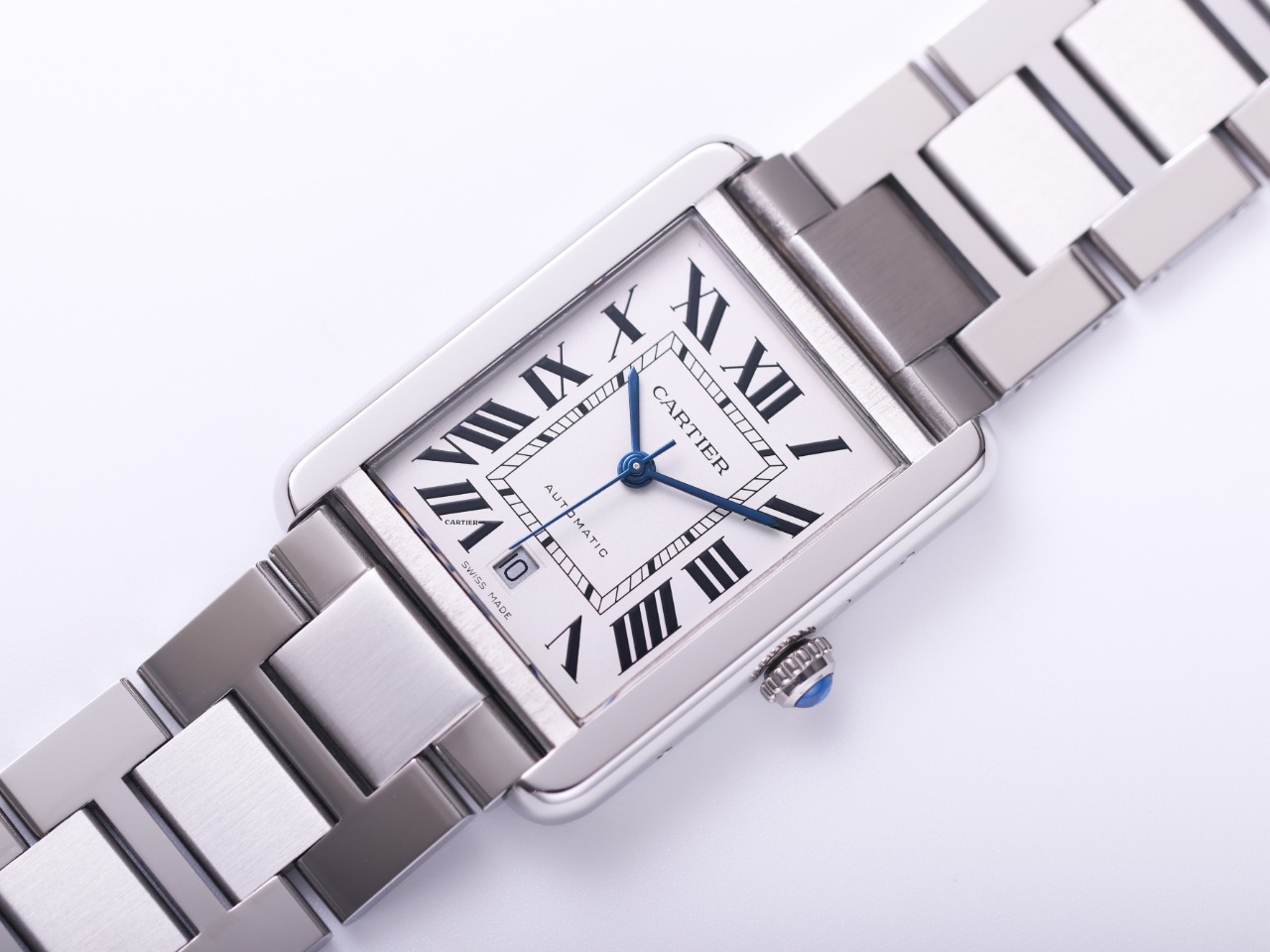 Cartier Tank Must Large Model - Stainless Steel Bracelet