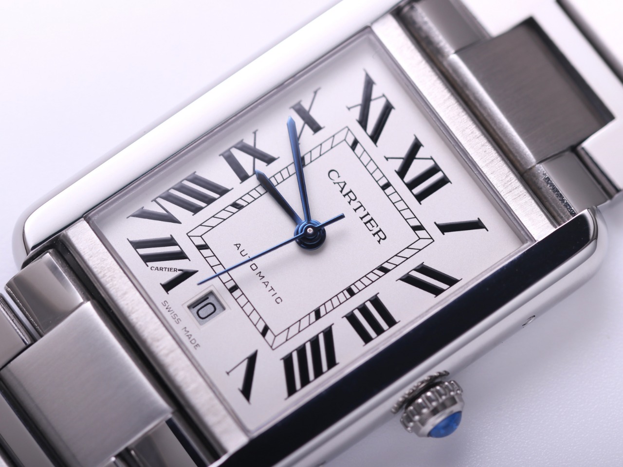 Cartier Tank Must Large Model - Stainless Steel Bracelet