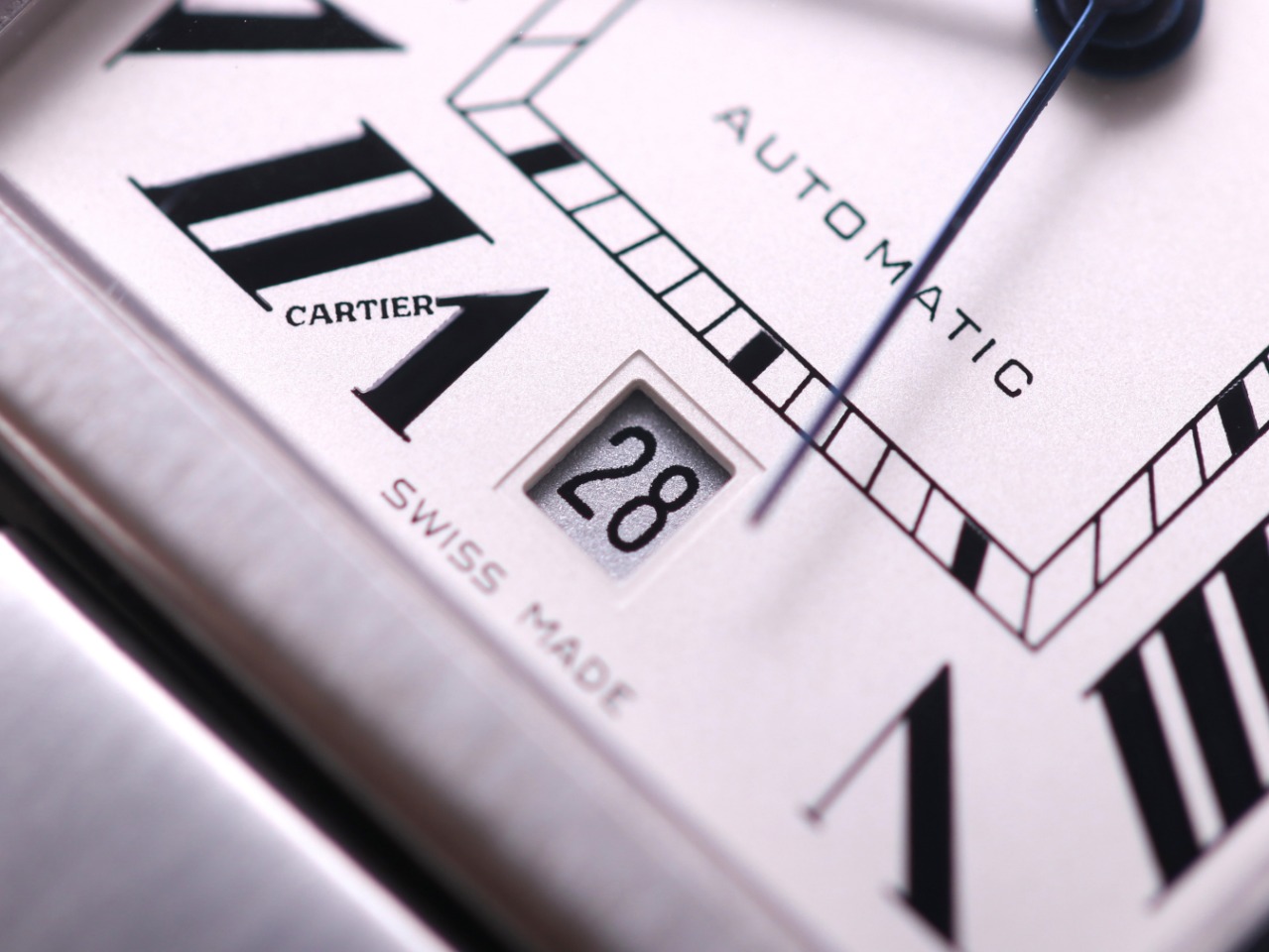 Cartier Tank Must Large Model - Stainless Steel Bracelet