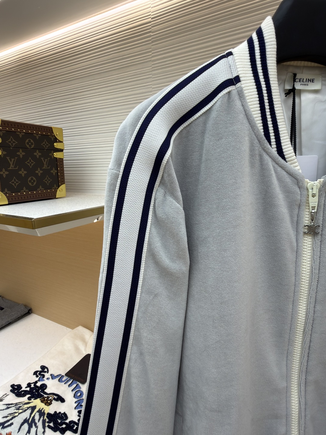 Celine Triumphal Arch Embroidered Jacket