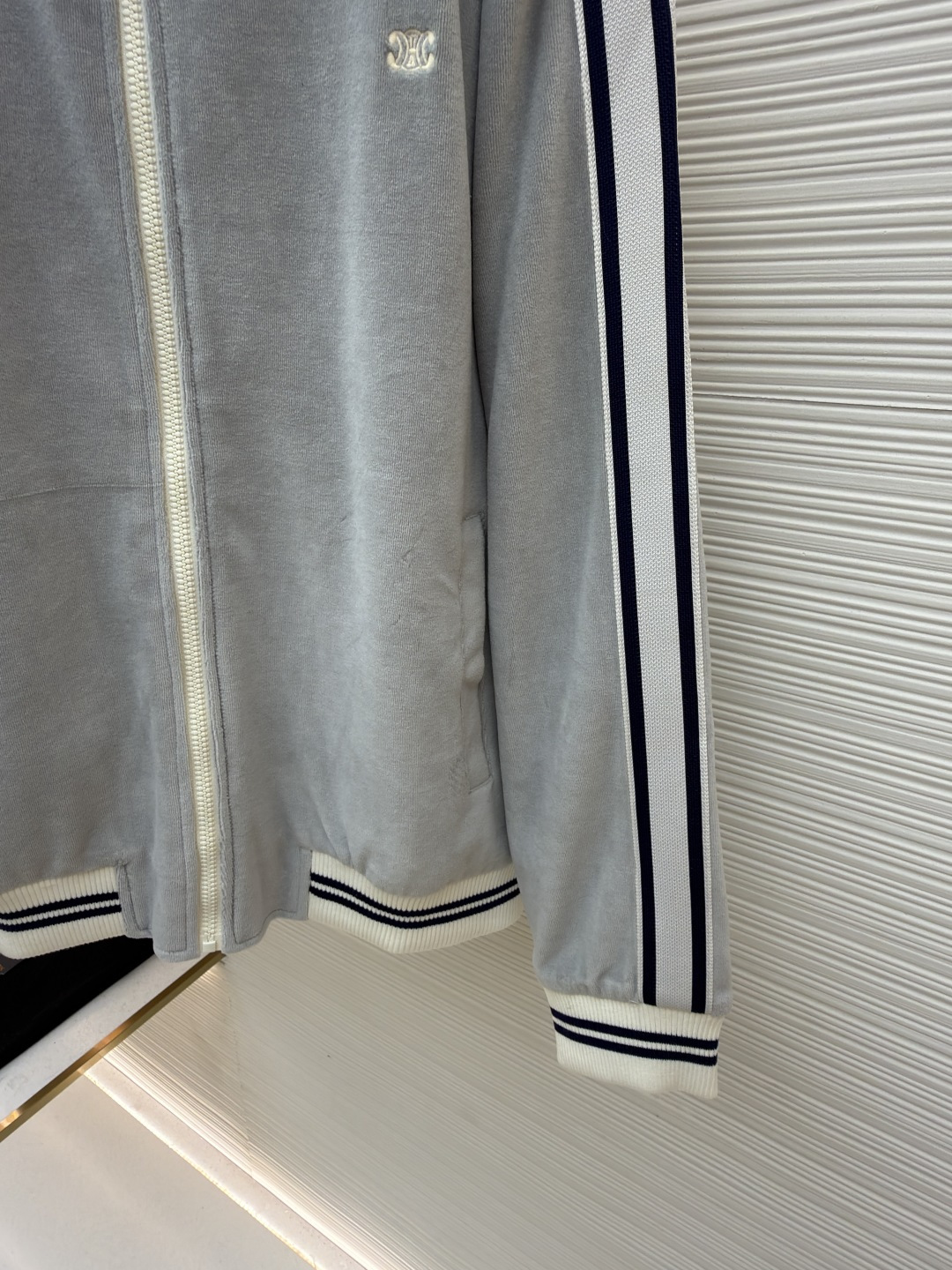 Celine Triumphal Arch Embroidered Jacket