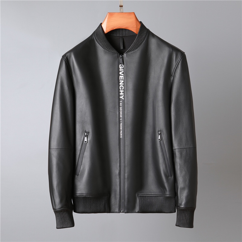 Givenchy fashion leather jacket
