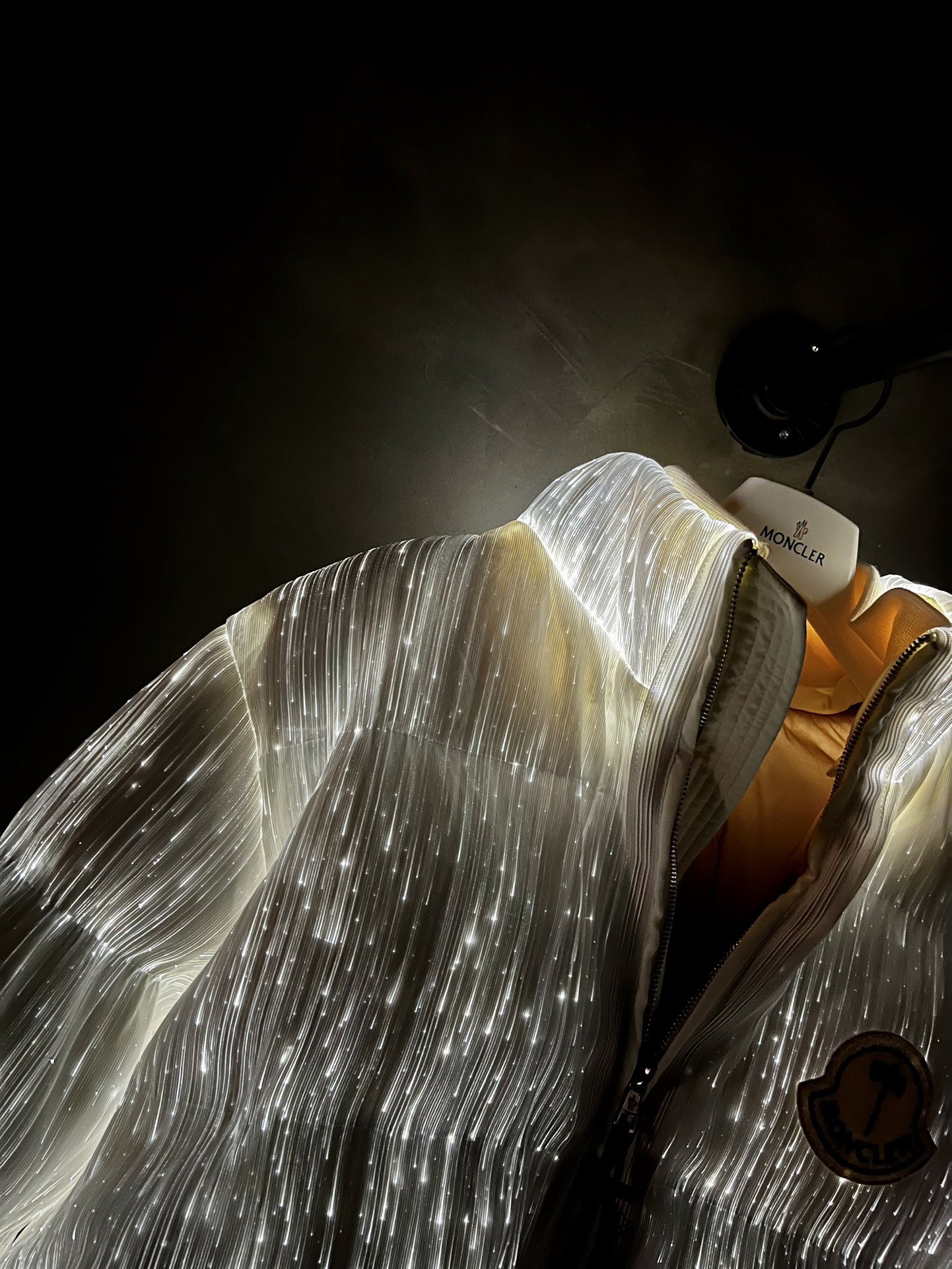  Moncler x Palm Angels "Light-Up" Down Jacket