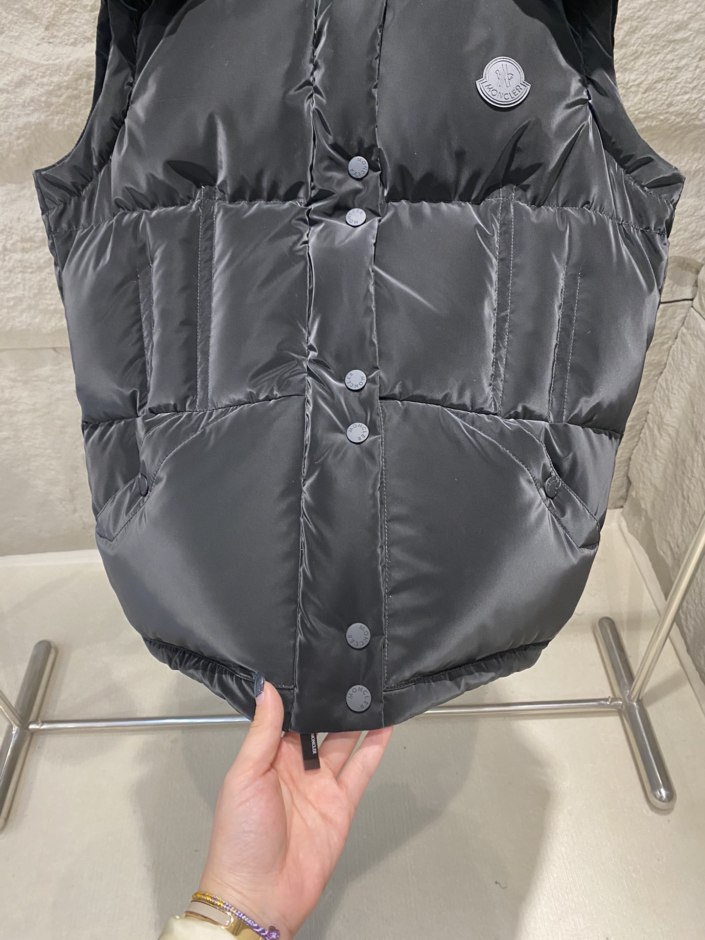 Moncler Black Label Allymes 2-in-1 Down Jacket