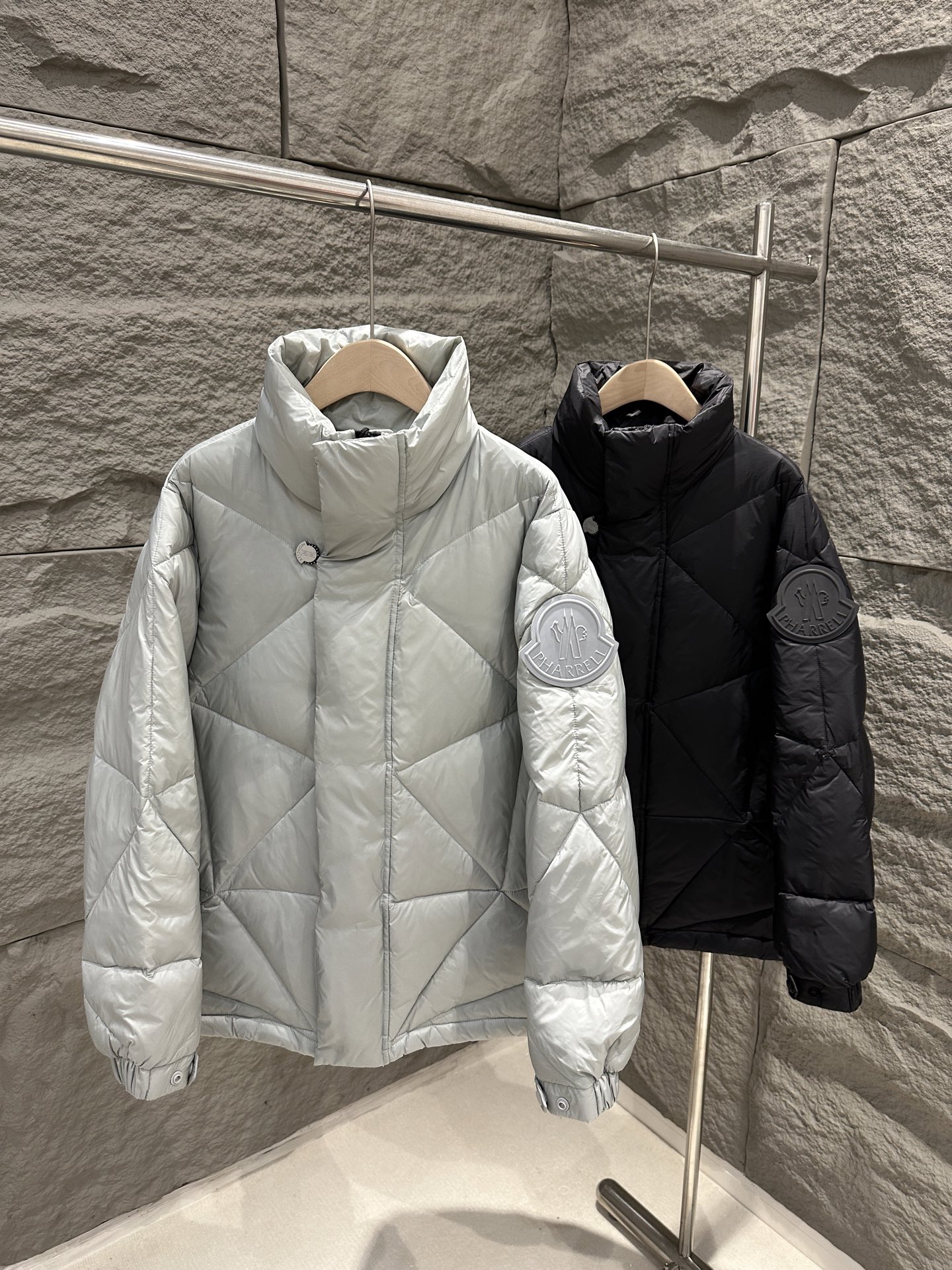 Moncler X Pharrell Williams Unisex Couples Down Jacket