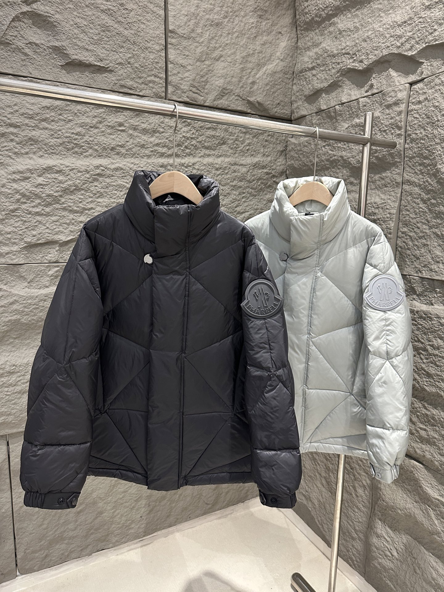 Moncler X Pharrell Williams Unisex Couples Down Jacket