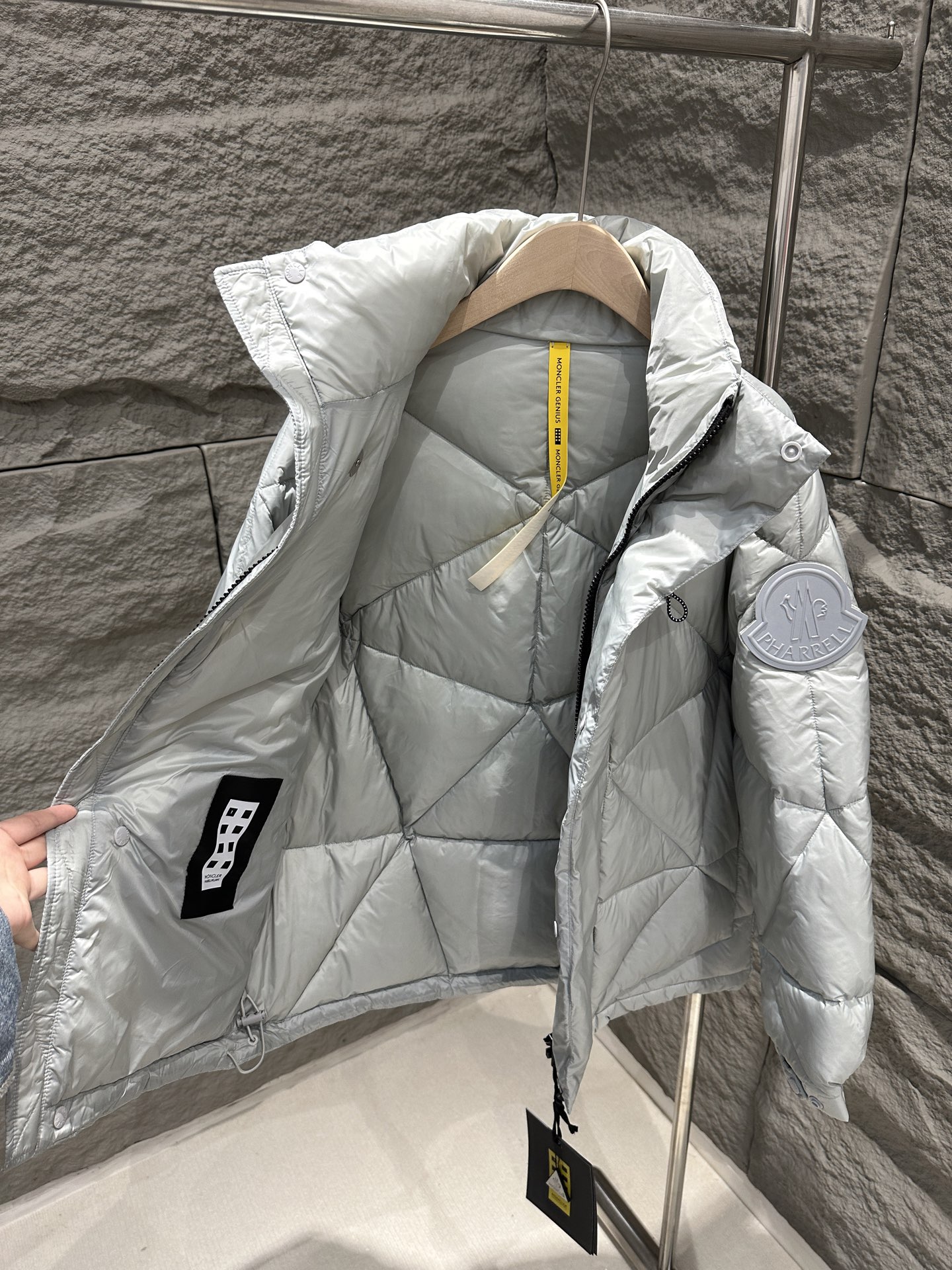 Moncler X Pharrell Williams Unisex Couples Down Jacket