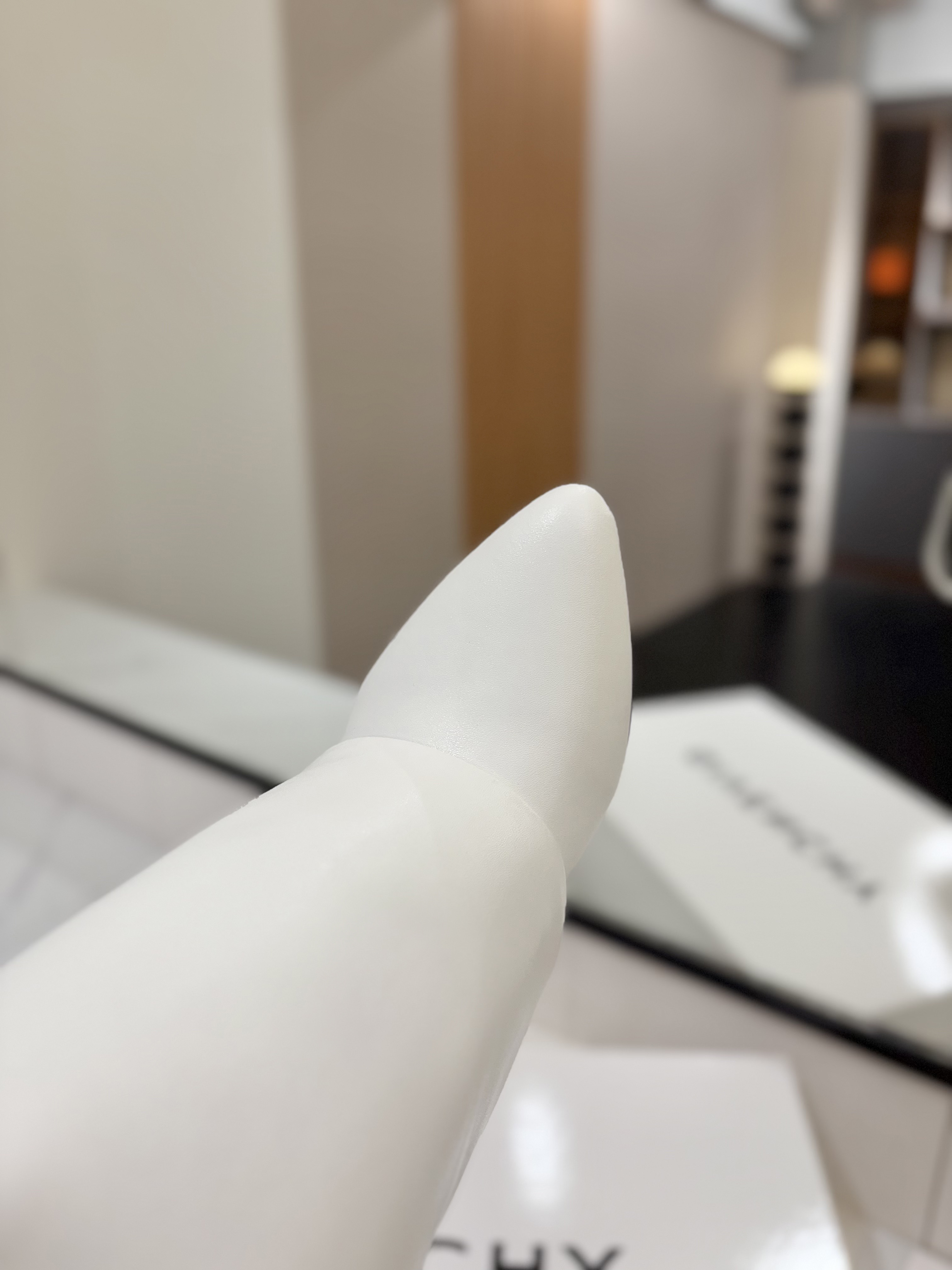 Givenchy Shark Lock Knee-High Boots