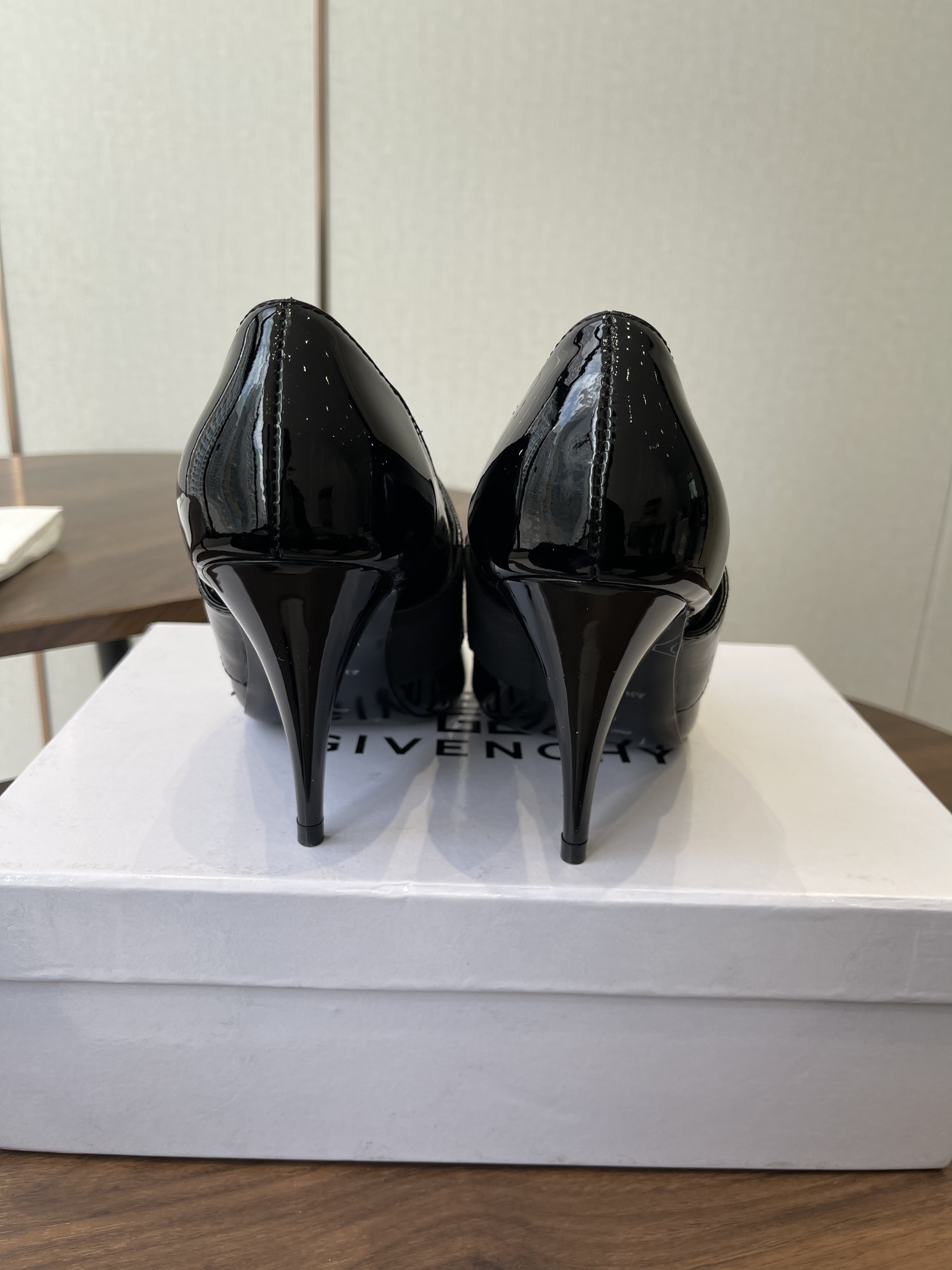 Givenchy Paris 1952 Patent Leather Mary Jane Pumps