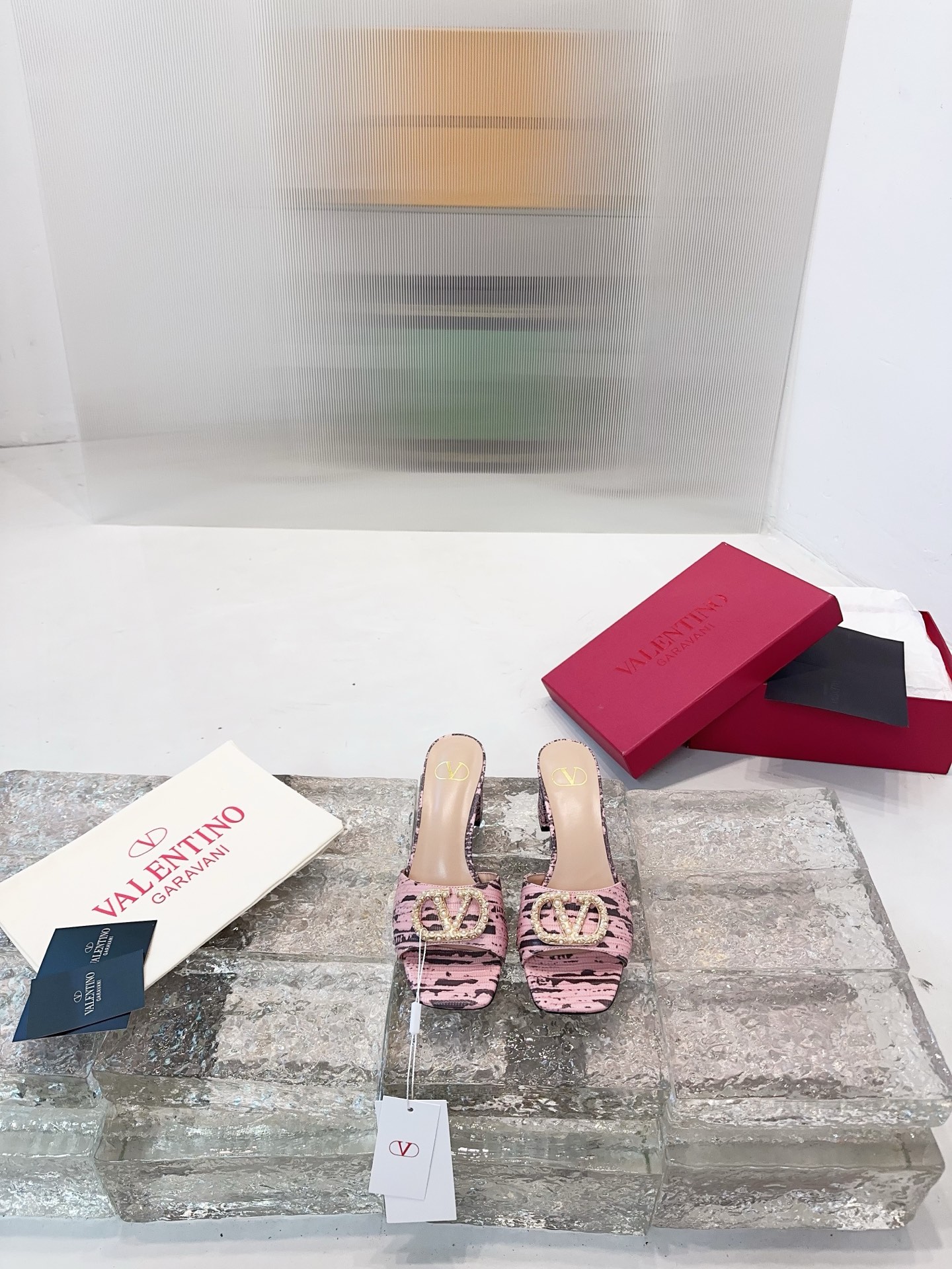 Valentino Bohemian-Style High-Heel Sandals