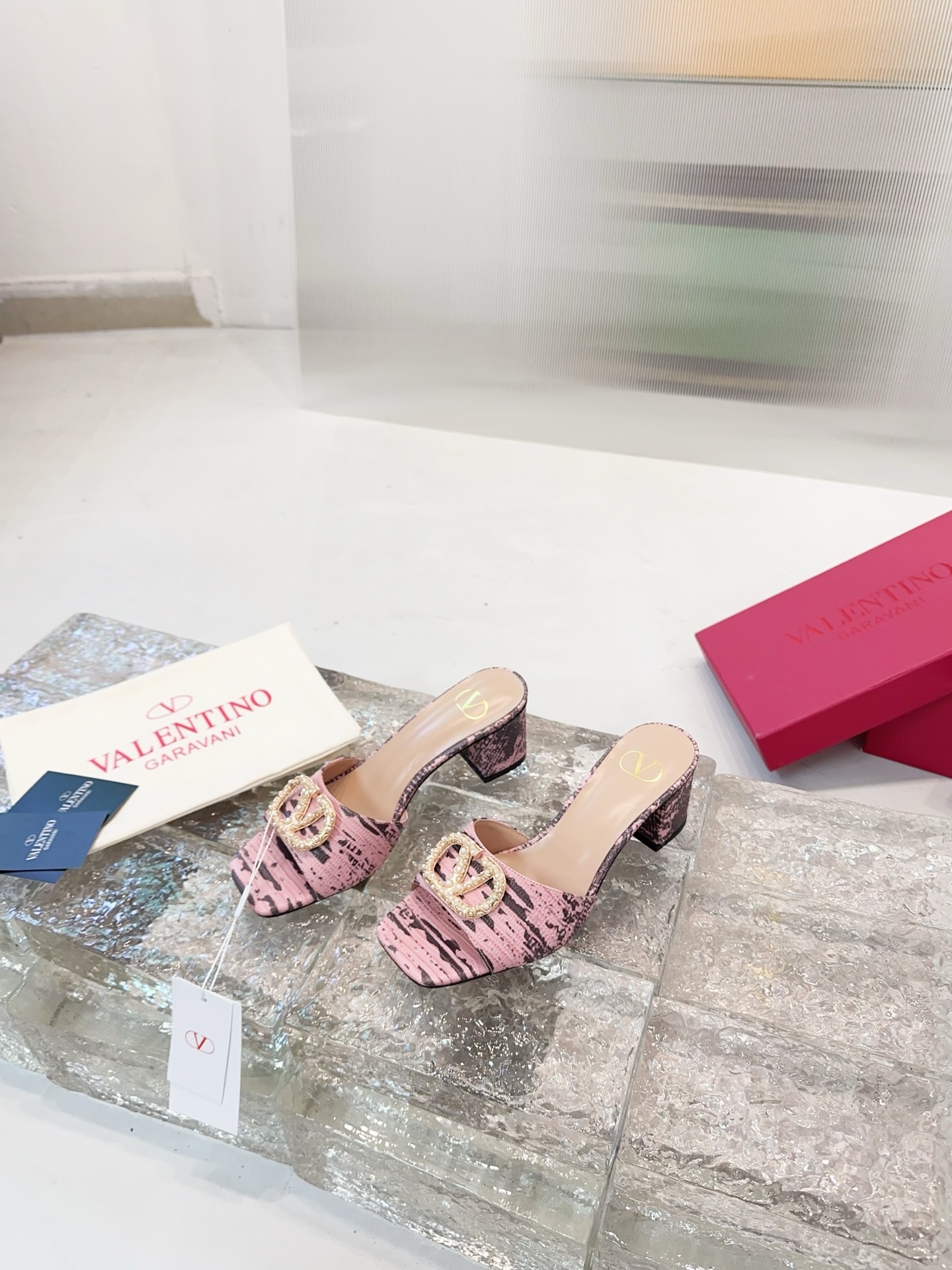 Valentino Bohemian-Style High-Heel Sandals