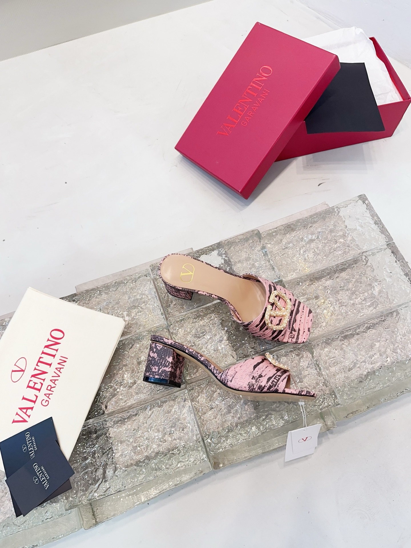 Valentino Bohemian-Style High-Heel Sandals