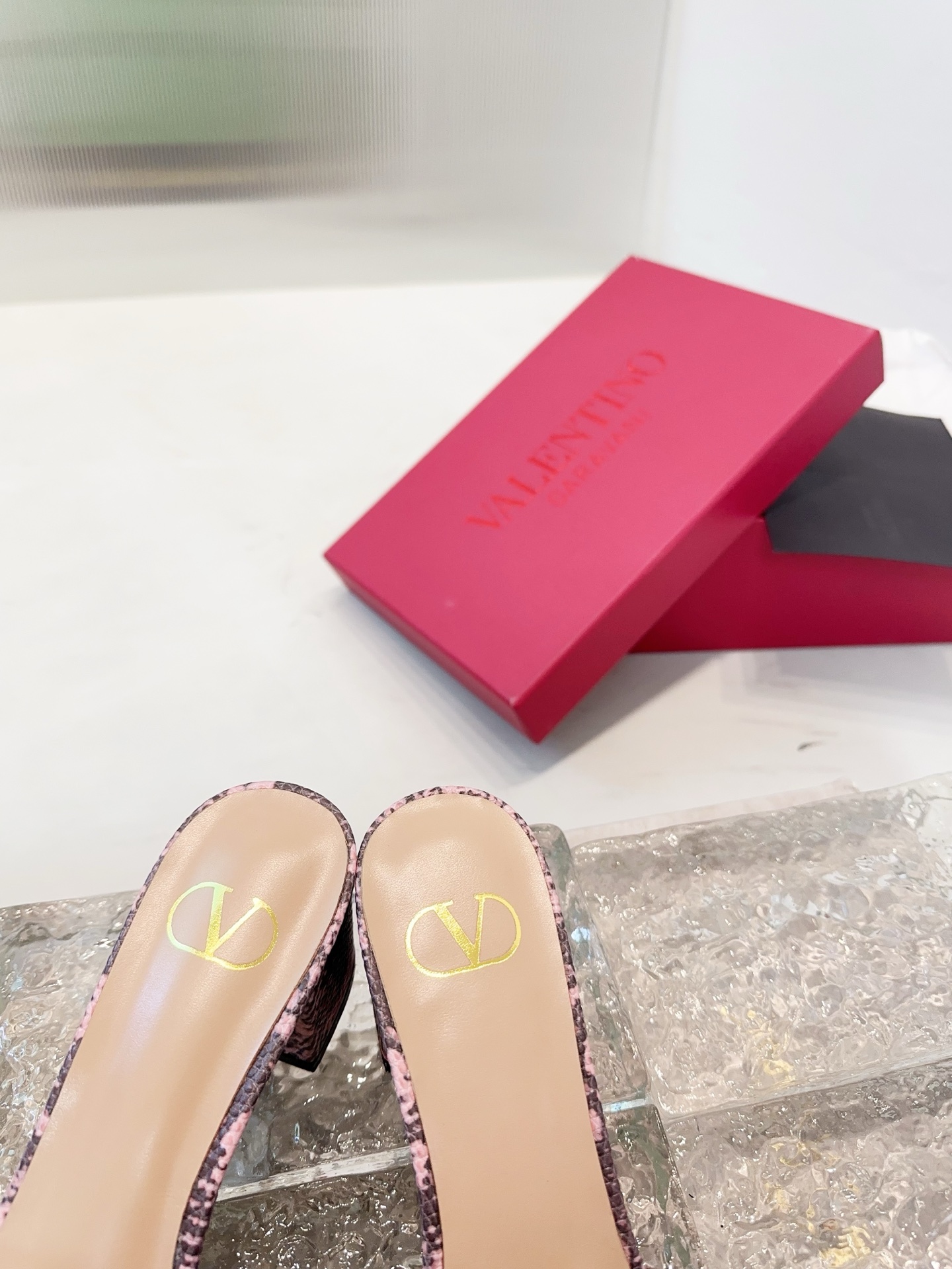 Valentino Bohemian-Style High-Heel Sandals