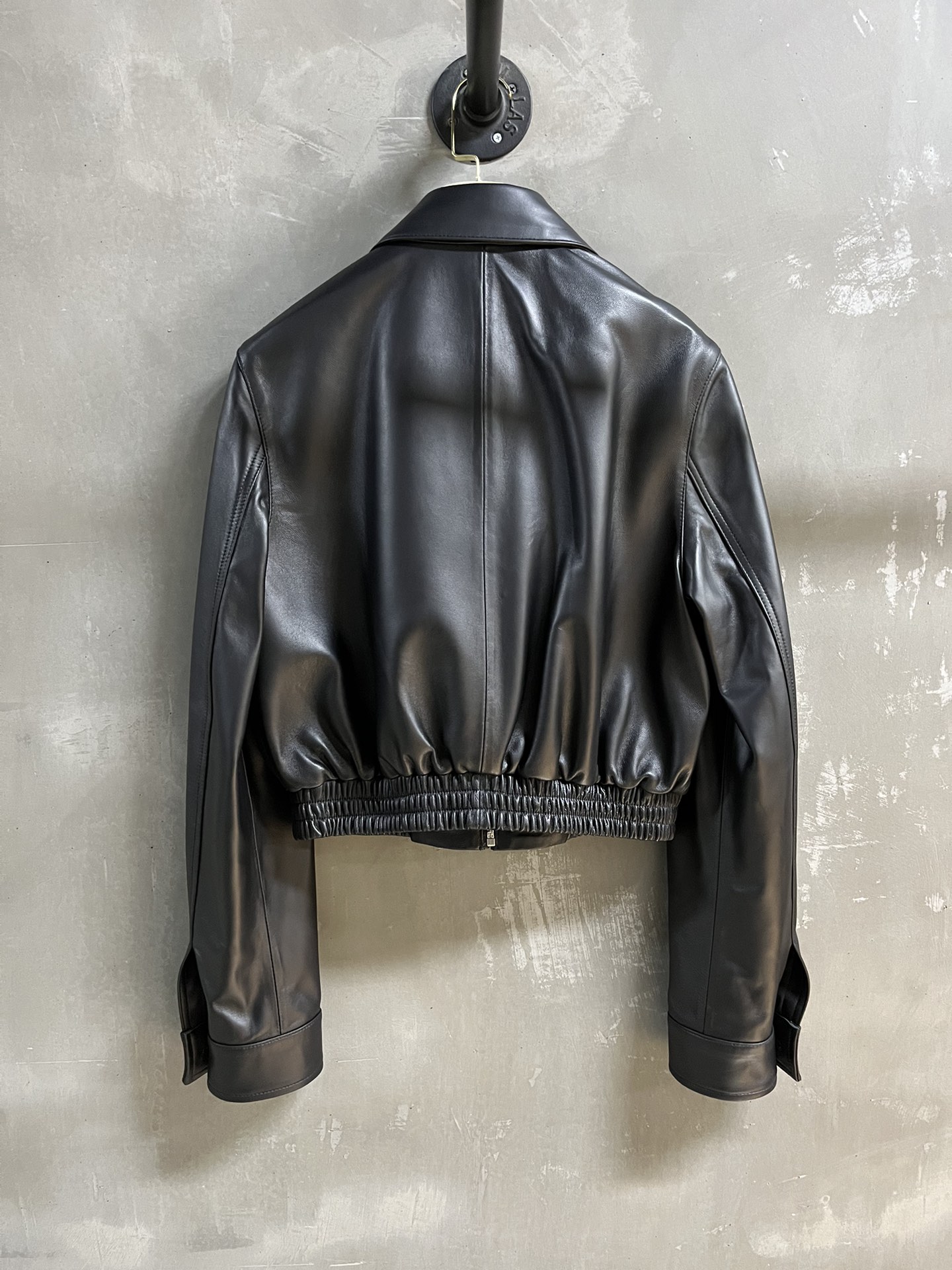 Miu Miu Lambskin Jacket Sweet and Cool Style Same as Jang Won-young's