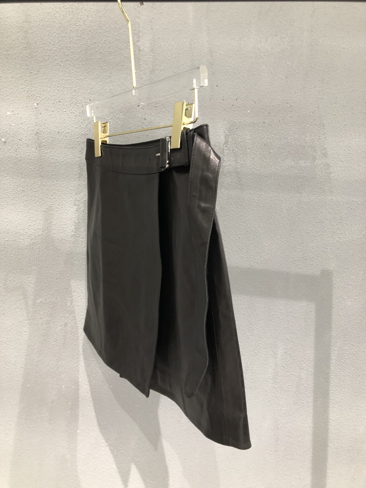Miu Miu Vegetable-Tanned Lambskin Skirt